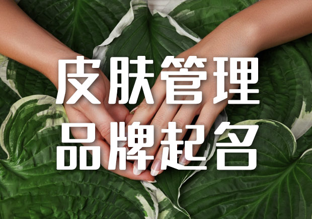 高档品牌皮肤管理起名-洋气轻奢皮肤管理中心名字参考