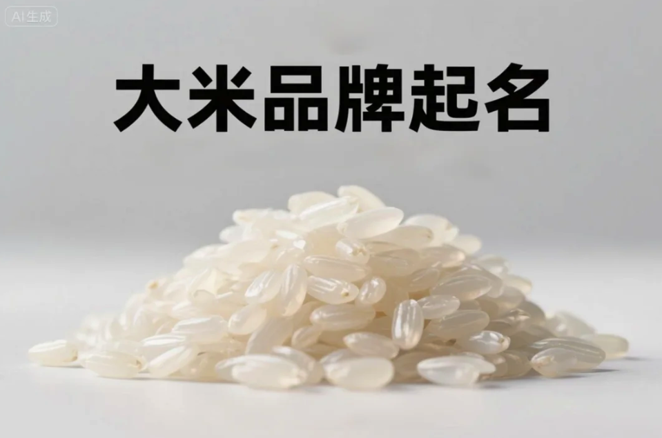 大米品牌起名创意：在“米粒”之间，书写品牌的大文章
